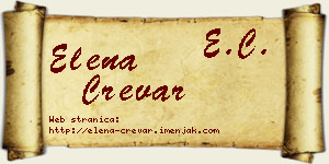 Elena Crevar vizit kartica